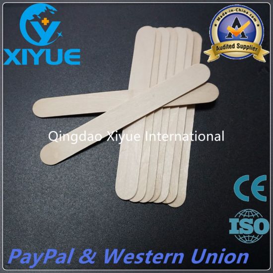 a Class Disposable Birch Wood Tongue Depressor with High Quality gallery image 1