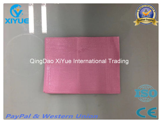 Best Quality Dental Products Disposable Waterproof Patient Dental Bibs gallery image 3