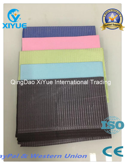 Best Quality Dental Products Disposable Waterproof Patient Dental Bibs gallery image 5