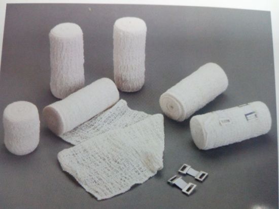 Bleached Elastic Crepe Bandage gallery image 1