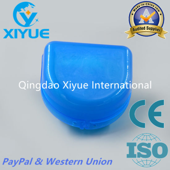 Blue Color Ladder Shape Denture Box gallery image 1