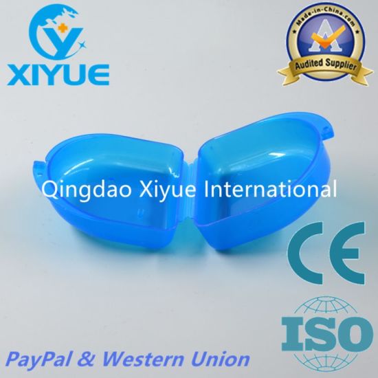 Blue Color Ladder Shape Denture Box gallery image 2