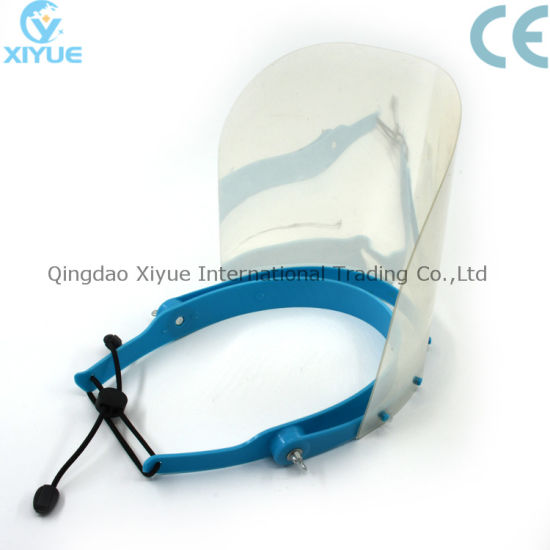 Blue High Quality Disposable and Detachable Plastic Face Mask gallery image 3
