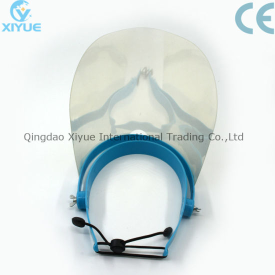 Blue High Quality Disposable and Detachable Plastic Face Mask gallery image 4