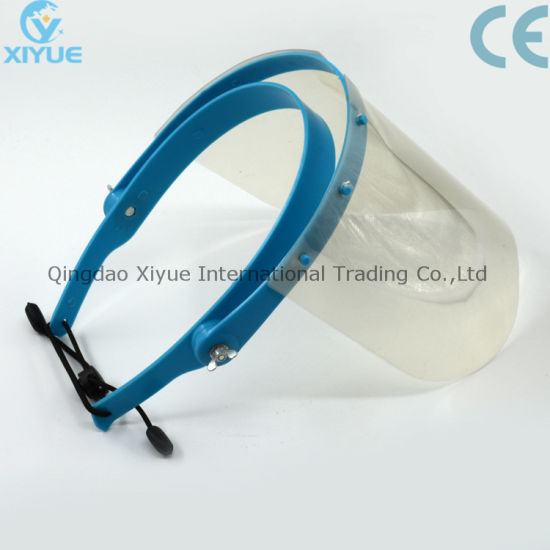 Blue High Quality Disposable and Detachable Plastic Face Mask gallery image 5