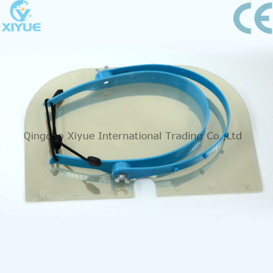 Blue High Quality Disposable and Detachable Plastic Face Mask