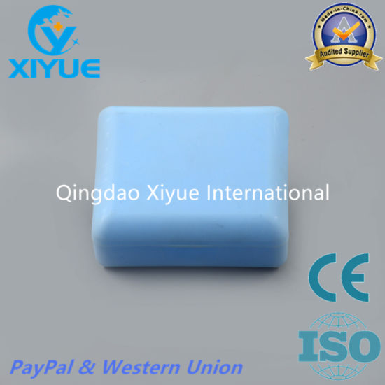 Blue Square Denture Box with High Quality