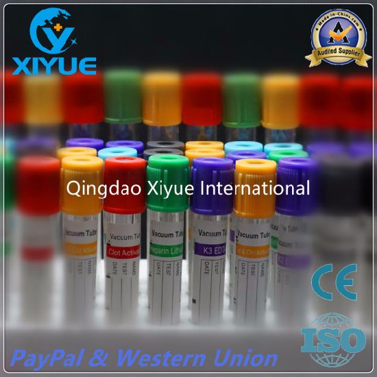Ce & ISO Disposable Vacuum Blood Collection Clot Activator Tube with High Quality gallery image 5