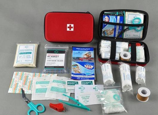 China Travel Home Camping Car Medical First Aid Kit gallery image 2