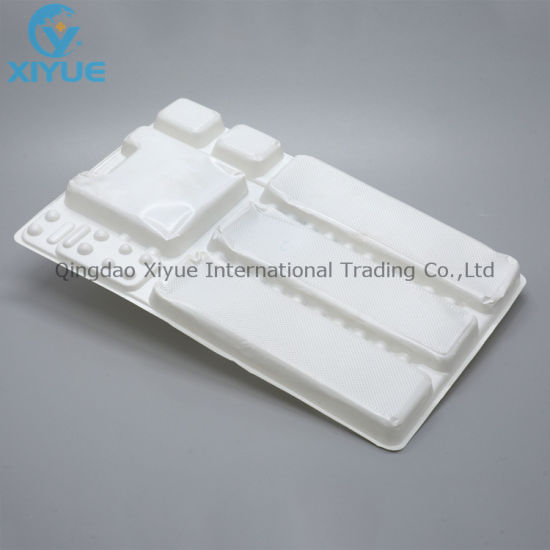 Clinic Hospital Disposable Single-Use Glossy Split Tray gallery image 2