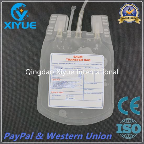 Cpda-1 Disposable Triple Blood Bag with Ce&ISO gallery image 4