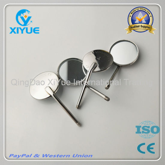 Dental Specialized Instruments No 4 Plain Mouth Examination Stainless Steel Mirror Heads gallery image 3