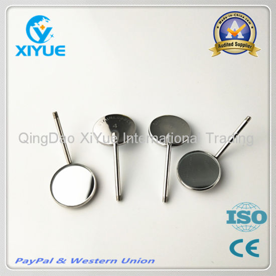 Dental Specialized Instruments No 4 Plain Mouth Examination Stainless Steel Mirror Heads gallery image 5