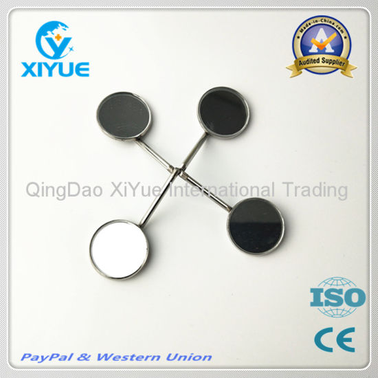 Dental Stainless Steel Anti-Fog Mouth Mirror and Handle