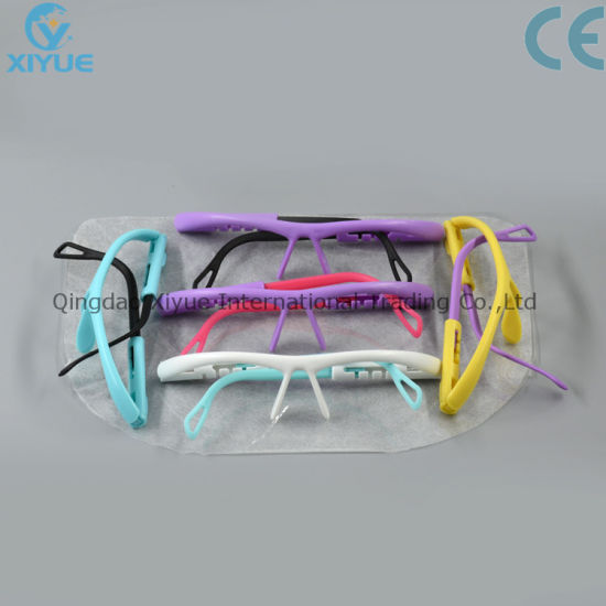Disposable and Detachable Plastic Face Mask with Ce and ISO gallery image 3