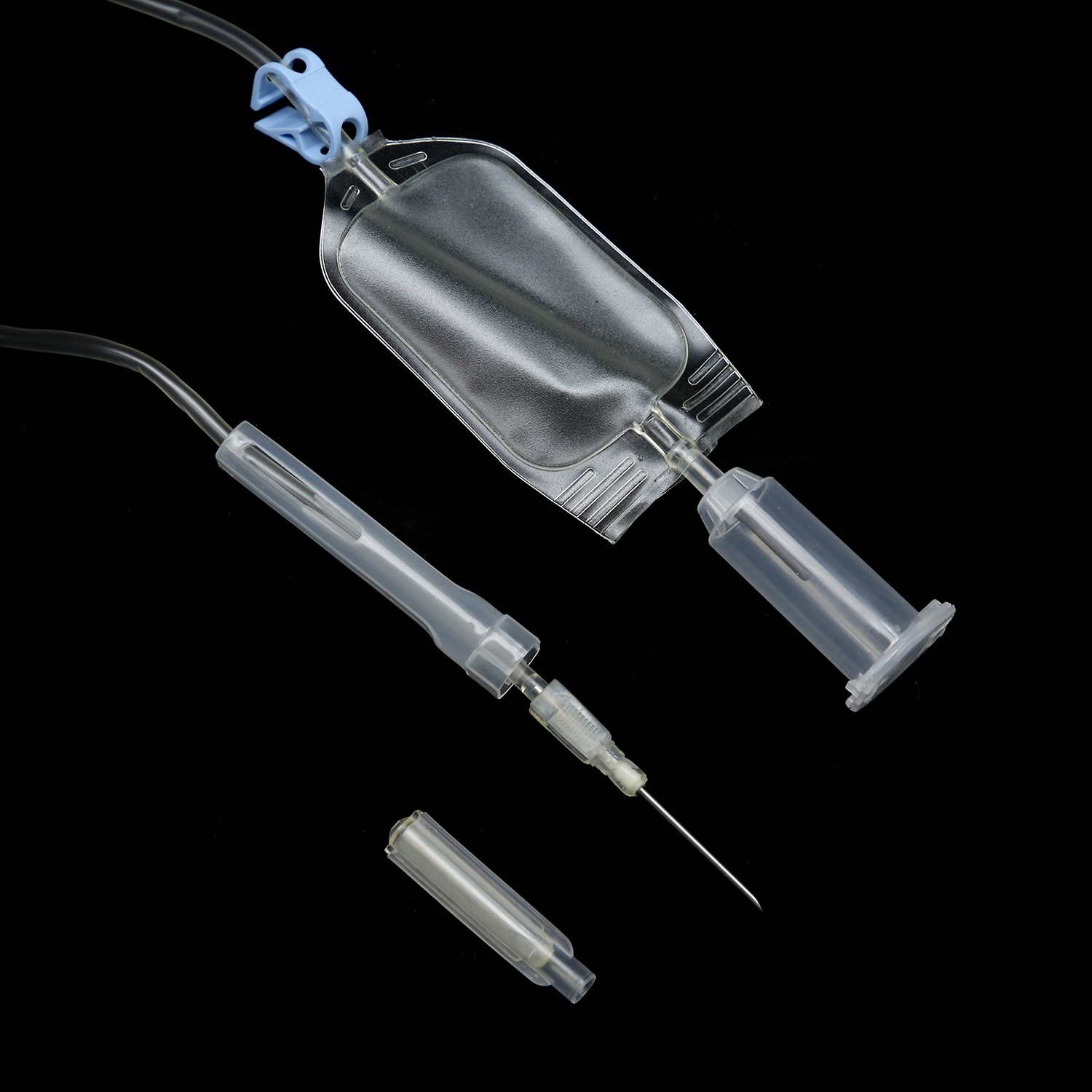 Disposable Blood Bag with Needle Protector/Collection Tube/Sampling Pouch gallery image 5