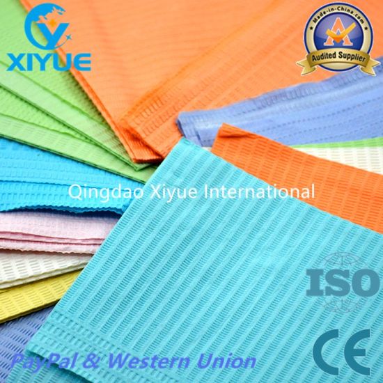Disposable Dental Bibs with Different Color gallery image 4