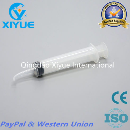 Disposable Dental Curved Oral Safety Syringe with High gallery image 1