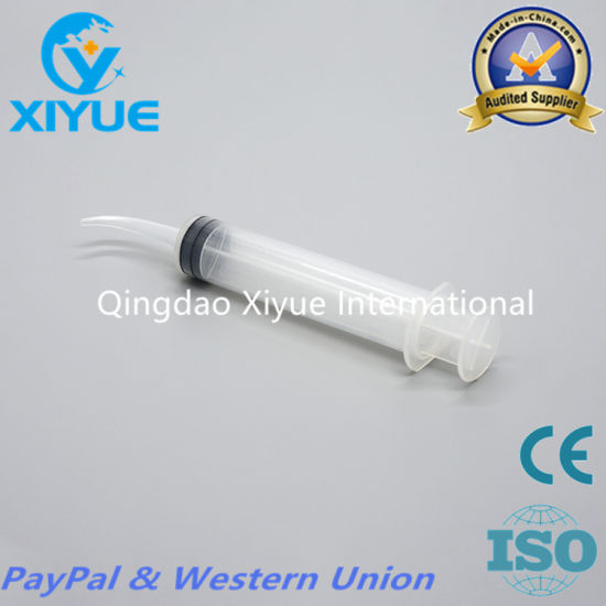 Disposable Dental Curved Oral Safety Syringe with High