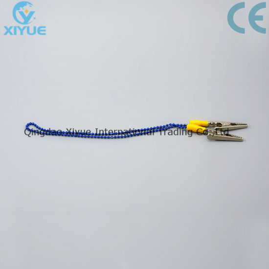 Disposable Different Colors Plastic-Steel Dental Bib Clips Medical Production gallery image 1