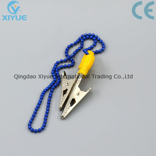 Disposable Different Colors Plastic-Steel Dental Bib Clips Medical Production gallery image 2