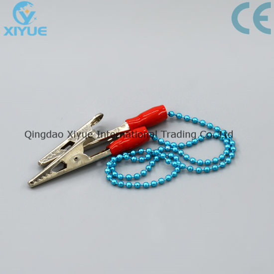 Disposable Different Colors Plastic-Steel Dental Bib Clips Medical Production gallery image 4