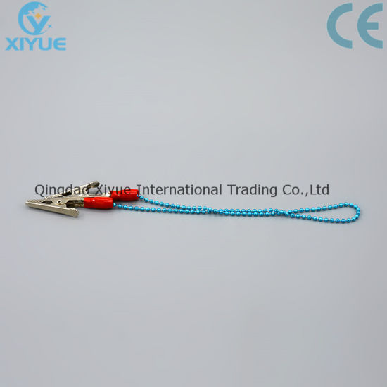 Disposable Different Colors Plastic-Steel Dental Bib Clips Medical Production gallery image 5