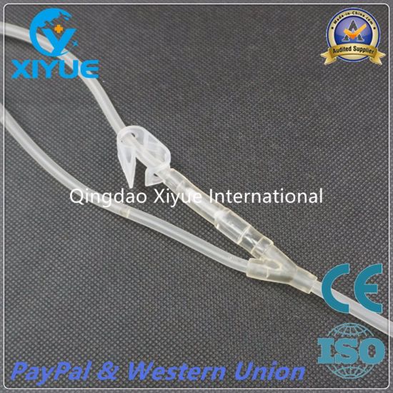 Disposable Double Blood Bag with Needle Protector/Collection Tube/Sampling Pouch gallery image 5