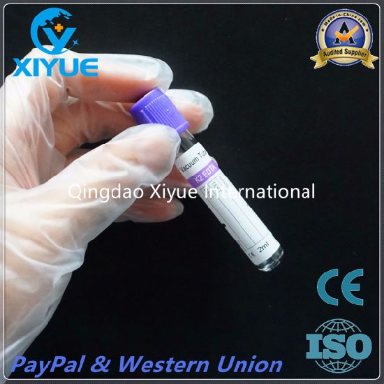 Disposable K2/K3 EDTA Blood Vacuum Tube with Ce&ISO gallery image 3