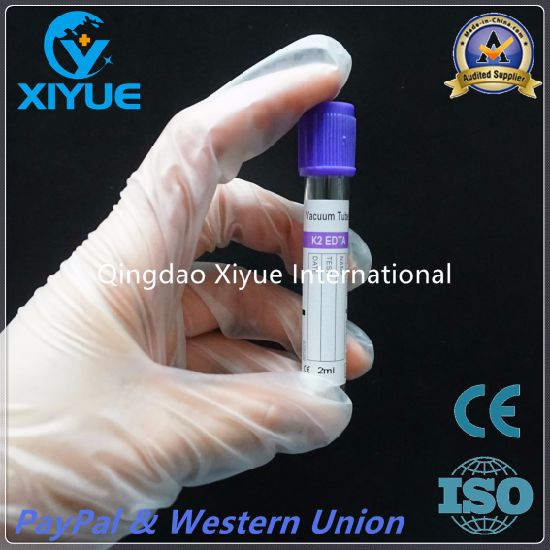 Disposable K2/K3 EDTA Blood Vacuum Tube with Ce&ISO gallery image 4