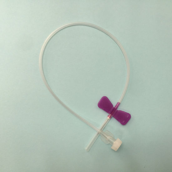 Disposable Medical Butterfly Needle (24G) for Infusion Set with Ce & ISO