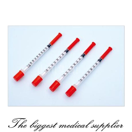 Disposable Medical Insulin Syringe gallery image 1