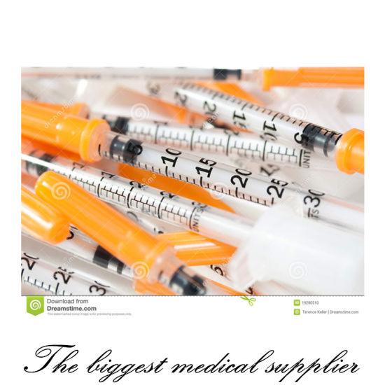 Disposable Medical Insulin Syringe