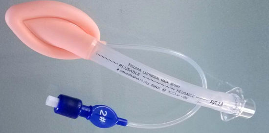 Disposable Medical Laryngeal Mask Airway with High Quality Silicone gallery image 1