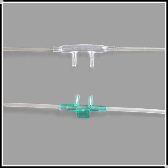 Disposable Medical Nasal Oxygen Cannula with Ce gallery image 3
