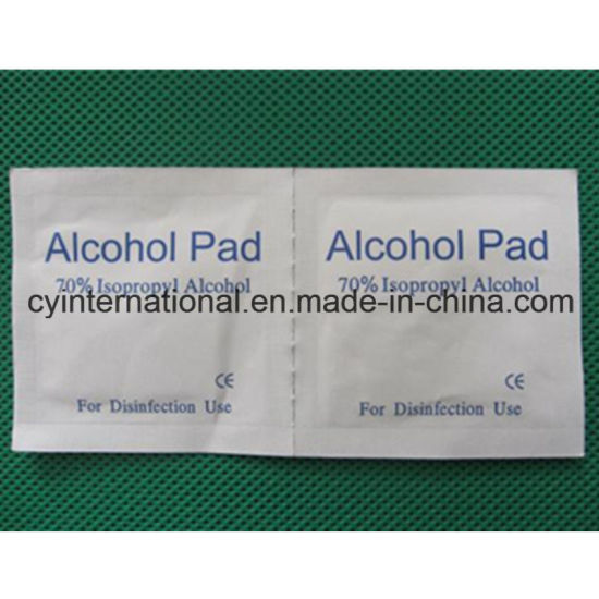 Disposable Medical Non-Woven Sterile 70% Isopropyl Alcohol Pads