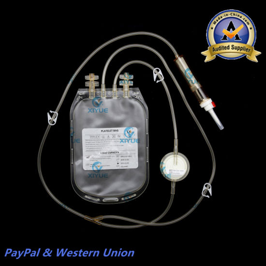 Disposable Medical Sterile Blood Bag for Blood Collection Single gallery image 4