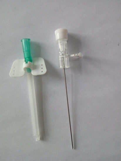Disposable Medical Sterile IV Cannula Intravenous Catheter with Wing 18g gallery image 2