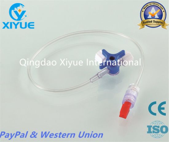 Disposable Needle Free Connector with Extension Tube gallery image 1