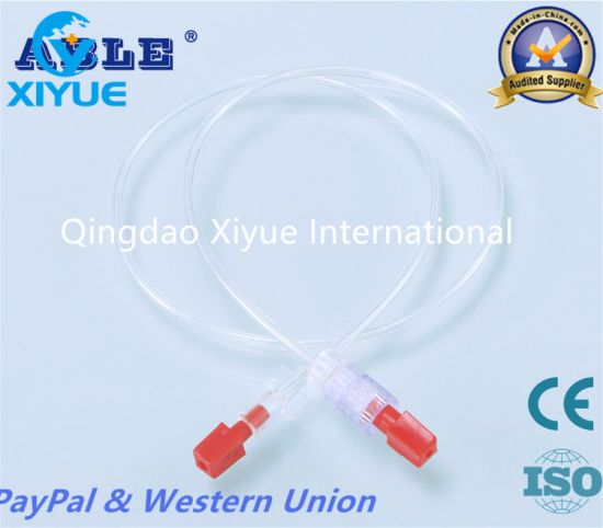 Disposable Needle Free Connector with Extension Tube gallery image 2