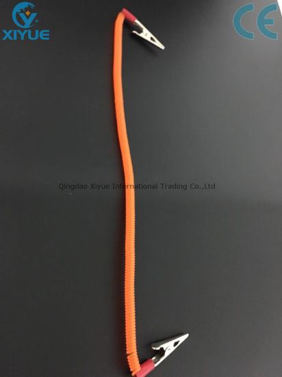 Disposable Orange Plastic-Steel Dental Bib Clips Medical Production gallery image 3