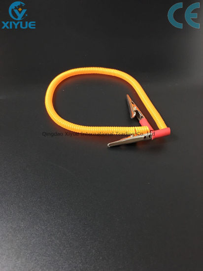 Disposable Orange Plastic-Steel Dental Bib Clips Medical Production gallery image 5