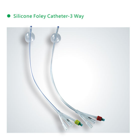 Disposable Silicone Foley Catheter 3-Way with High Quality