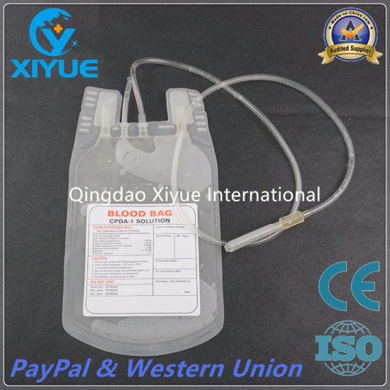 Disposable Single Regular Blood Bag with Ce&ISO gallery image 1
