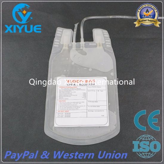Disposable Single Regular Blood Bag with Ce&ISO gallery image 2