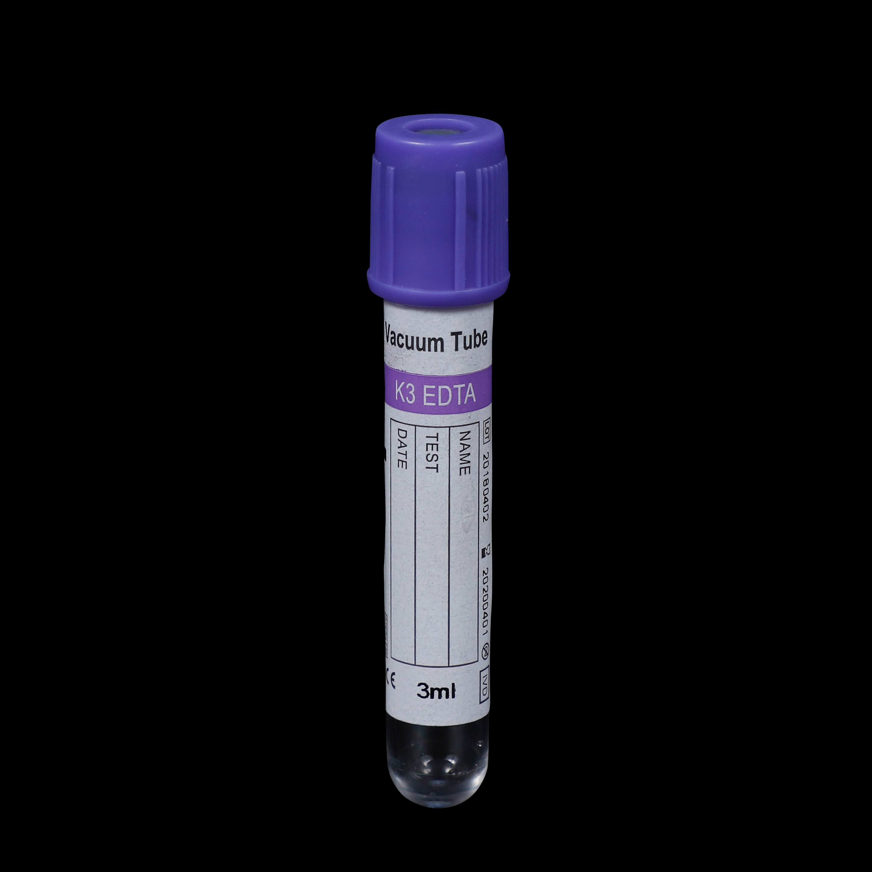 Edtak2/Edtak3 Vacuum Blood Collection Tube gallery image 1
