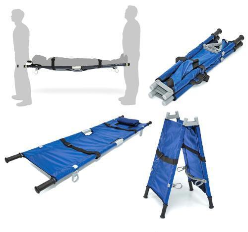 Emergency Foldaway Stretcher with Wheels gallery image 2