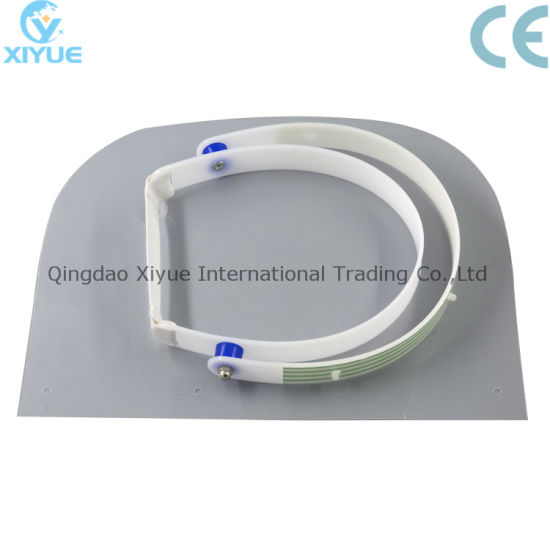 Green High Quality Disposable and Detachable Plastic Face Mask gallery image 2