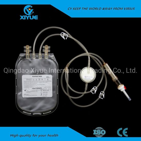 High Quality Hospital Disposable Supplies Leukocyte Reduction Filter with Blood Bag gallery image 1