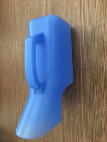 High Quality Square Blue Female Urine Bag Bottle gallery image 1